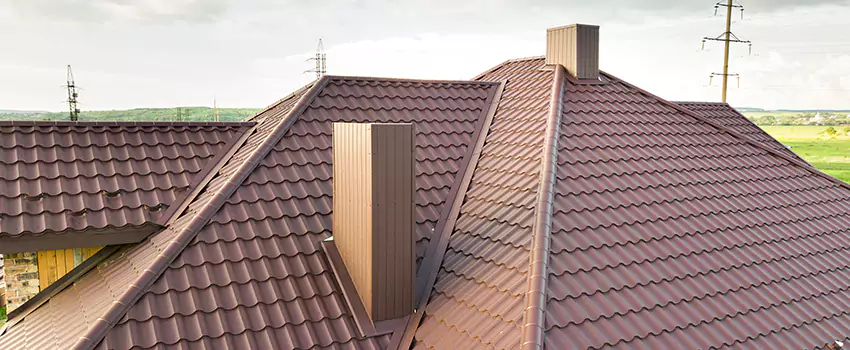 Residential Chimney Flashing Restoration in Arcadia, CA