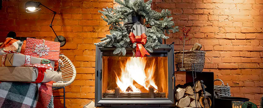Travis Industries Linear Gas Fireplace Installation in Arcadia, California