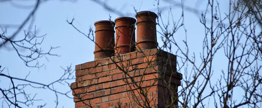 Chimney Crown Installation For Brick Chimney in Arcadia, California