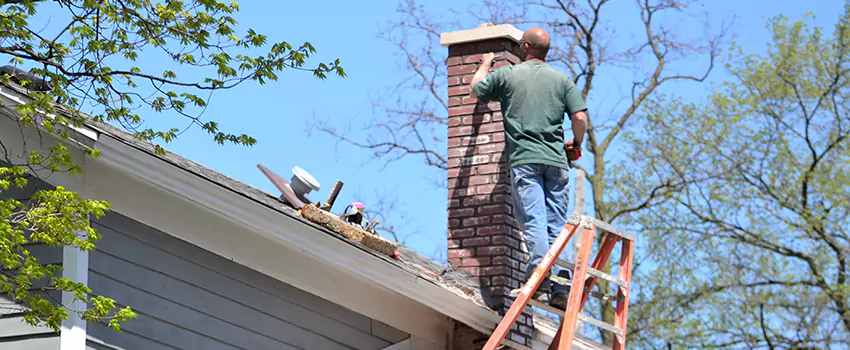 Vinyl and PVC Chimney Flashing Installation in Arcadia, CA
