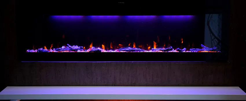 Dynamic Flame Color Fireplace Installation in Arcadia, CA
